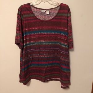 New Directions Short Sleeve Tee Size 3X